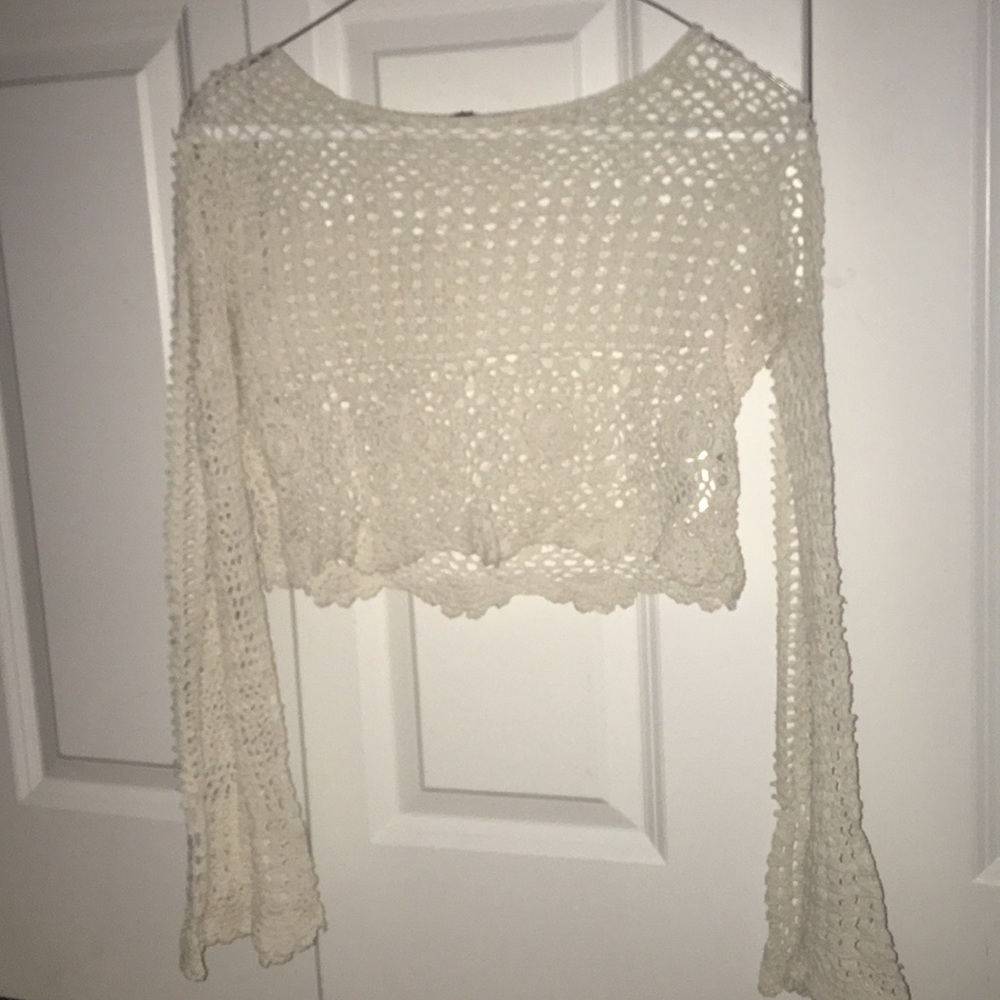 knit crop top